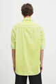 Odzież Maison MIHARA YASUHIRO koszula bawełniana Amateur Sewn S/S Shirts A14SH084 zielony