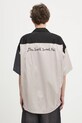 Odzież Maison MIHARA YASUHIRO koszula Crazy Pattern S/S Shirts J14SH185 czarny
