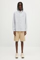 Бавовняна сорочка Human Made Striped Bd Shirt HM29SH011