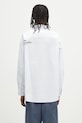 Одяг Бавовняна сорочка AAPE Now Long AAPSTM8513XXO білий