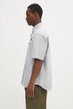 AAPE koszula bawełniana Now Short AAPSRM8516XXO czarny SS25