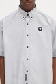 Βαμβακερό πουκάμισο AAPE Now Short μαύρο AAPSRM8516XXO