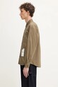 NEIGHBORHOOD koszula bawełniana Plain Shirt Ls 251SPNH.SHM03 brązowy SS25