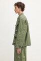 NEIGHBORHOOD koszula bawełniana Bdu Shirt Ls 251SPNH.SHM04 zielony SS25
