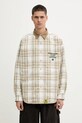 Dvostrana košulja-jakna AAPE Main Long Sleeve AAPSTM8502XXN bež