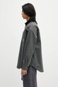 AAPE kurtka koszulowa dwustronna Main Long Sleeve AAPSTM8502XXN czarny SS25