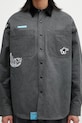 AAPE reversible shirt jacket Main Long Sleeve black AAPSTM8502XXN