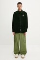 Вельветовая рубашка AAPE Now Long Sleeve AAPSTM8499XXN зелёный