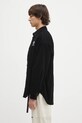 AAPE corduroy shirt Now Long Sleeve AAPSTM8499XXN black SS25