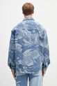 Odzież AAPE koszula jeansowa Main Long Sleeve AAPSTM8500XXN niebieski