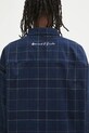 AAPE koszula sztruksowa Main Long Sleeve granatowy AAPSTM8505XXN