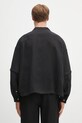 Льняная рубашка Undercover Shirt blouse UC1E4408.1 чёрный SS25