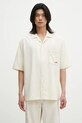 KSUBI shirt 1999 diner with elastane beige MSP25SH014