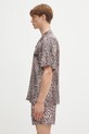 Сорочка KSUBI kingdom resort MSP25SH011 коричневий SS25