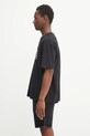 Wacko Maria t-shirt bawełniany washed heavy weight 25SS.WMT.WT06 czarny SS25