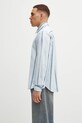 Maison Kitsuné koszula Relaxed MM00403WC5029 niebieski SS25