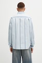 Clothing Maison Kitsuné shirt Relaxed MM00403WC5029 blue