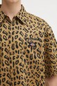 Bavlněná košile Wacko Maria DICKIES / WORK SHIRT ( TYPE-2 ) hnědá 25SS.WMS.DC02