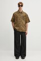 Bavlněná košile Wacko Maria DICKIES / WORK SHIRT ( TYPE-2 ) 25SS.WMS.DC02 hnědá