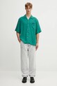 Wacko Maria camicia 50'S SHIRT S/S ( TYPE-2 ) 25SS.WMS.OC06 verde
