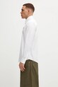 Maison Kitsuné koszula bawełniana Bold Fox Head Casual MM00412WC0026 biały SS25