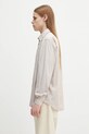 Odzież Aries koszula bawełniana Lace Overprinted Poplin Shirt AR4010203 beżowy