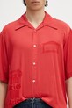 Košeľa Aries Ancient Column Satin Viscose Hawaiian Shirt AR4080003