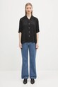 Aries shirt Ancient Column Satin Viscose Hawaiian Shirt AR4080003