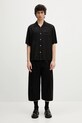 Aries shirt Ancient Column Satin Viscose Hawaiian Shirt AR4080003