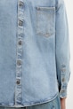 Jeans srajca Fiorucci Open Back Embroidered Denim W02SMDSI390DN01DN01