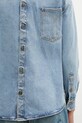 Rifľová košeľa Fiorucci Open Back Embroidered Denim W02SMDSI390DN01DN01