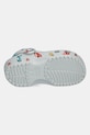 Crocs klapki CLASSIC RACE CARS GRAPHIC CLOG KIDS 210992.CROCS.CLASSIC.RA szary