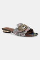Kurt Geiger London klapki Mayfair Flat Sandal tekstylny multicolor 3942199609.OTHER