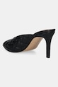 Obuwie Kurt Geiger London klapki skórzane Regent Crystal Point Mule 3940209109.BLACK czarny
