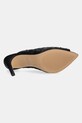 Kurt Geiger London klapki skórzane Regent Crystal Point Mule 3940209109.BLACK czarny