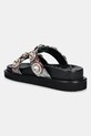 Încălțăminte Kurt Geiger London papuci Orson Crystal Sandal 9107199609.OTHER negru