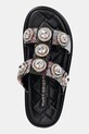 Kurt Geiger London papuci Orson Crystal Sandal negru 9107199609.OTHER