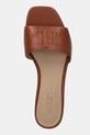 Kožené šľapky Lauren Ralph Lauren Everley Sld hnedá 802959142002.200