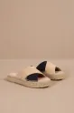 Замшевые шлепанцы Manebi Double Sole X Bands Sandals