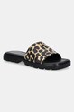 Coach papuci Florence Leopard piele maro CZ362.LEO