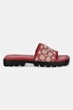 Coach klapki Florence CZ364.RBY czerwony SS25