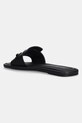 Обувь Кожаные шлепанцы Tommy Hilfiger LEATHER HORSEBIT MULE FW0FW08420 чёрный