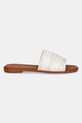 Tommy Hilfiger papuci TOMMY HILFIGER WEBBING MULE FW0FW08421 bej SS25