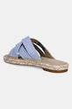 Обувь Шлепанцы Tommy Hilfiger CHAMBRAY ESPADRILLE MULE FW0FW08501 голубой