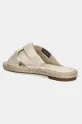 Încălțăminte Tommy Hilfiger papuci SATIN ESPADRILLE MULE FW0FW08502 bej