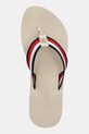 В'єтнамки Tommy Hilfiger TH CORP MID WEDGE BEACH SANDAL бежевий FW0FW08517