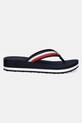 Вьетнамки Tommy Hilfiger TH CORP MID WEDGE BEACH SANDAL FW0FW08517 тёмно-синий SS25