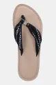 Šľapky Tommy Hilfiger TH CHAIN PRINT ELEVATED SANDAL tmavomodrá FW0FW08519