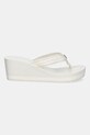 Žabky Tommy Hilfiger TH STRIPES WEDGE BEACH SANDAL FW0FW08521 béžová SS25