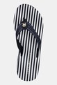 Σαγιονάρες Tommy Hilfiger TH STRIPES WEDGE BEACH SANDAL σκούρο μπλε FW0FW08521